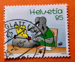 Nr.1158 Maus am Schreibmaschine Sondermarken GESTEMPELT 2005