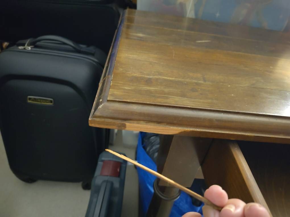 Tische: Table d'appoint en bois avec tiroir  – Gebraucht aus Blonay von jud_nm89