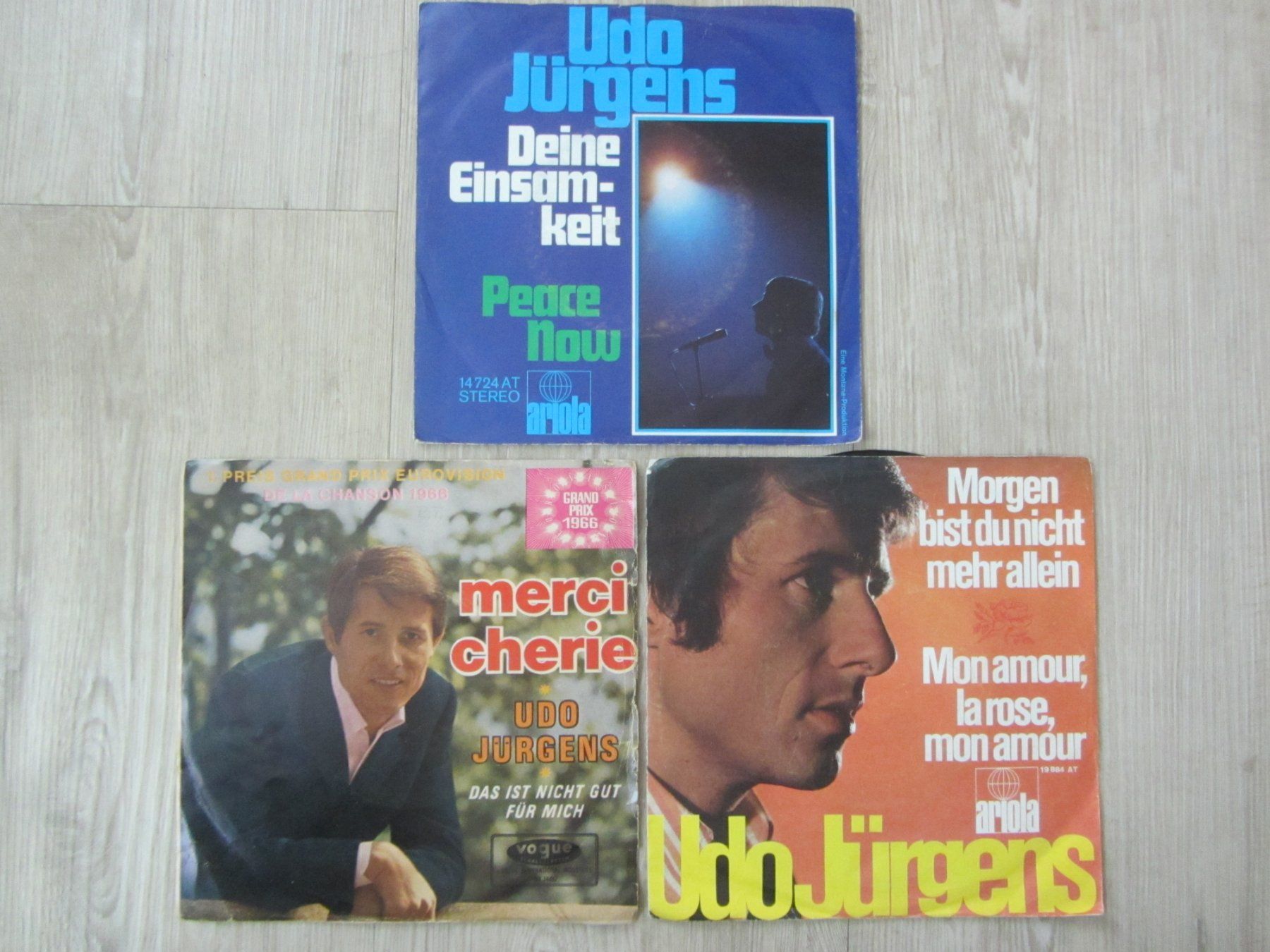 Dischi in vinile: 3 Single von Udo Jürgens – Usato da Malters venduto da moc_z8d9