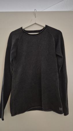 WE Pullover, Herren, Grösse S, Dunkelgrau