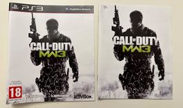 Hüllencover + Beilage zu PS3 Game CALL OF DUTY gemäss Foto