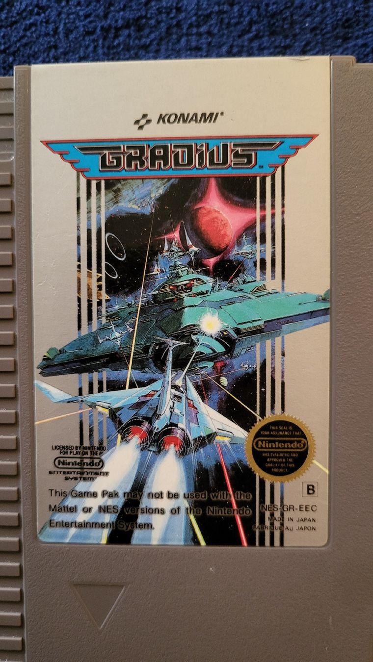 Nintendo Giochi: Gradius / Nintendo NES Spiel. inkl.Schuber – Nuovo (secondo la descrizione) da Biel/Bienne venduto da Retrohr 1