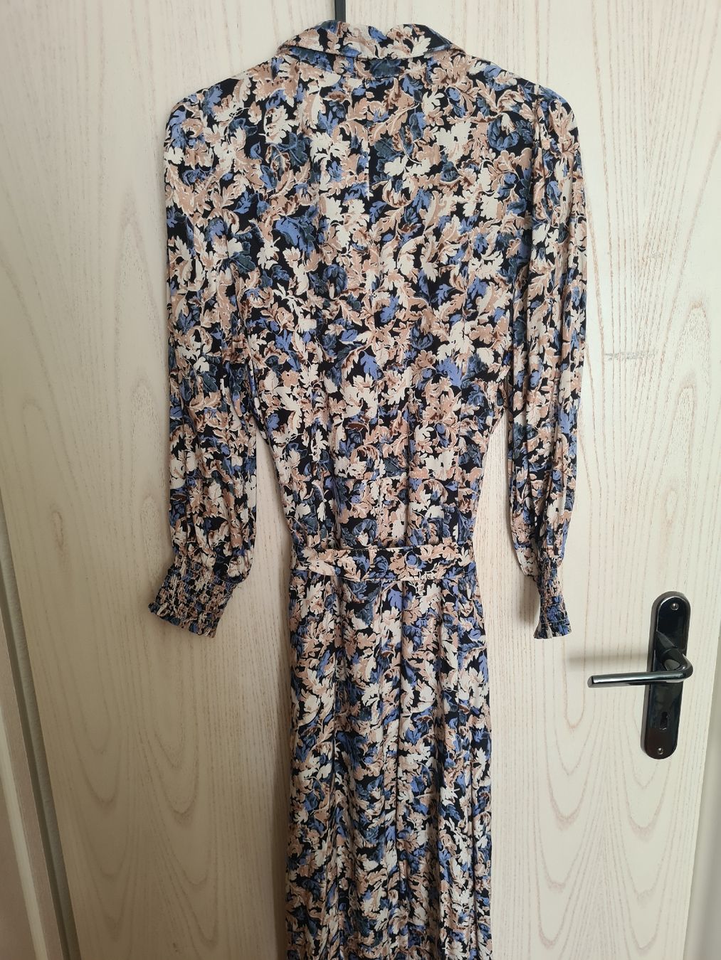 Kleider: Maxikleid, Blusenkleid, Kaffe, gr. 36, Blumenmuster – Gebraucht aus Steinhausen von MilaB 5