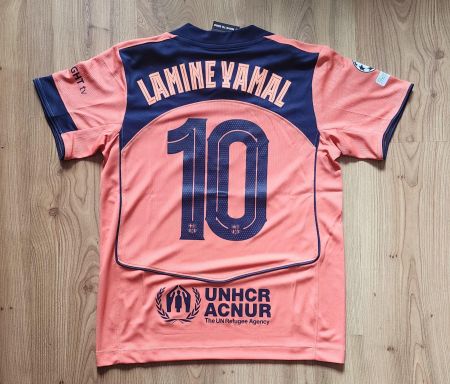 Nike Kinder Trikot Barcelona Lamine Yamal #10 Gr 164