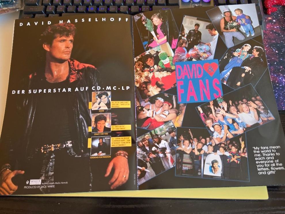 Libri: DAVID HASSELHOFF SOUVENIR BOOK – Usato da Dintikon venduto da bonita099 6