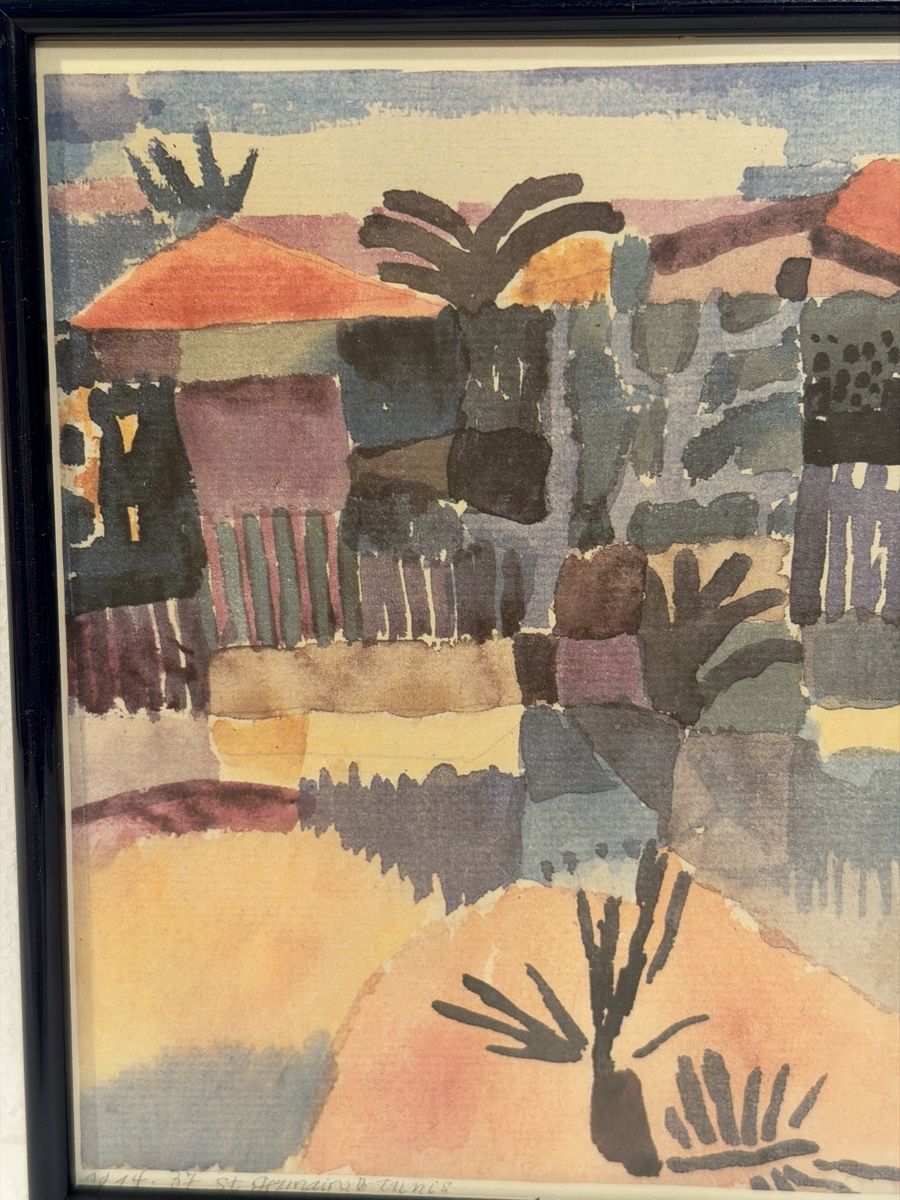 Dipinti: Paul Klee Watercolour Landscape – Usato da Lausanne venduto da vas_mbk2 1