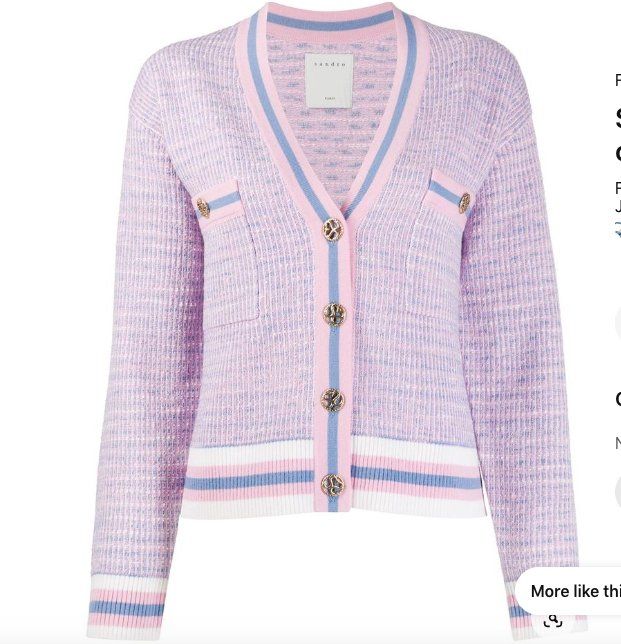 Sandro Maglioni & Felpe: Sandro Tweed Cardigan – Nuovo (secondo la descrizione) da Zürich venduto da jujusi 1