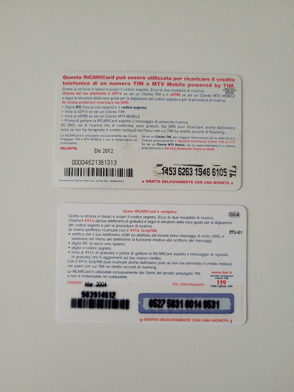 Schede telefoniche: Telefonkarten Italien – Usato da Inwil venduto da Flower2325 1