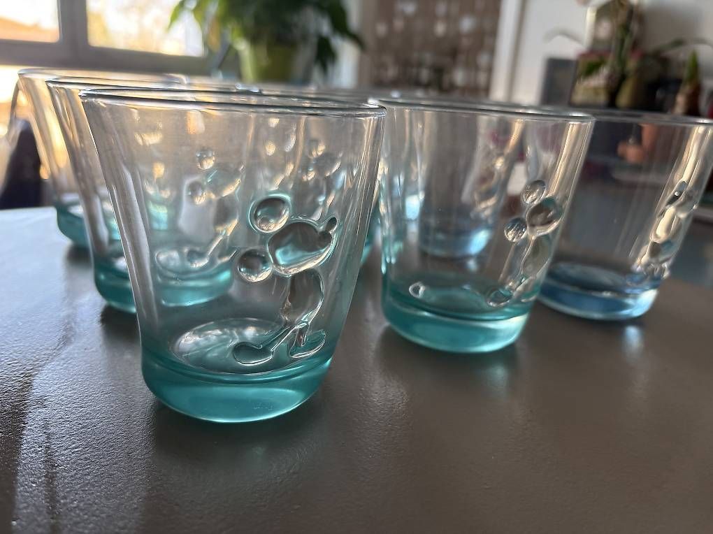 Bicchieri: Set de 9 verres à eau – Usato da Veyrier venduto da Nath9279
