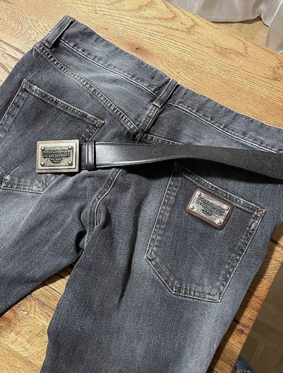 Dolce & Gabbana Jeans: Dolce & Gabbana Jeans mit Gurt – Usato da Bubendorf venduto da Pistufatrunte