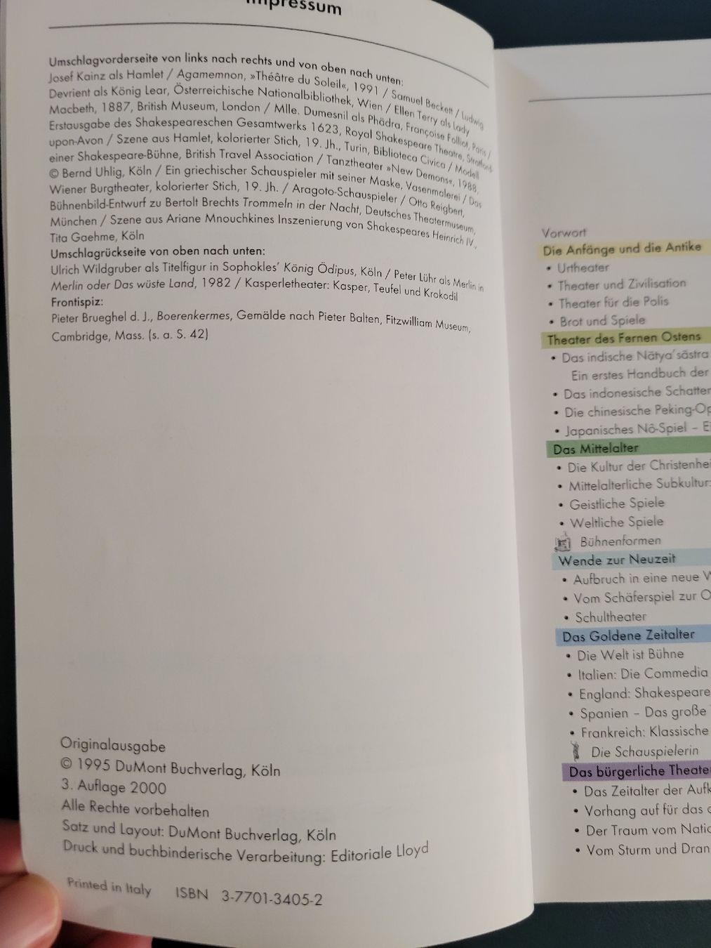 Bücher: Theater Schnellkurs – Gebraucht aus zürich von Annettemana 1