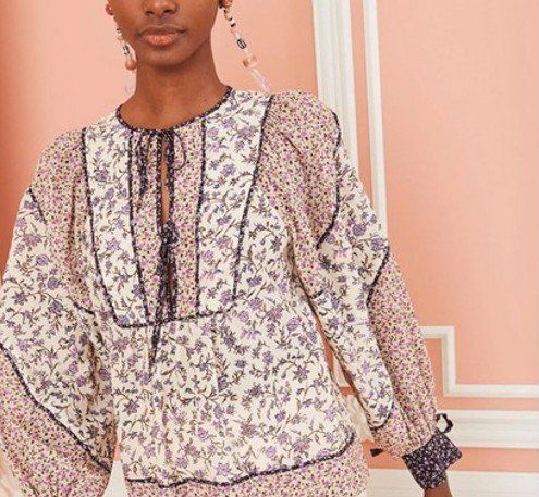 Ulla Johnson Camicette: Ulla Johnson Bluse / blouse S /M – Usato da Collonges venduto da arashee