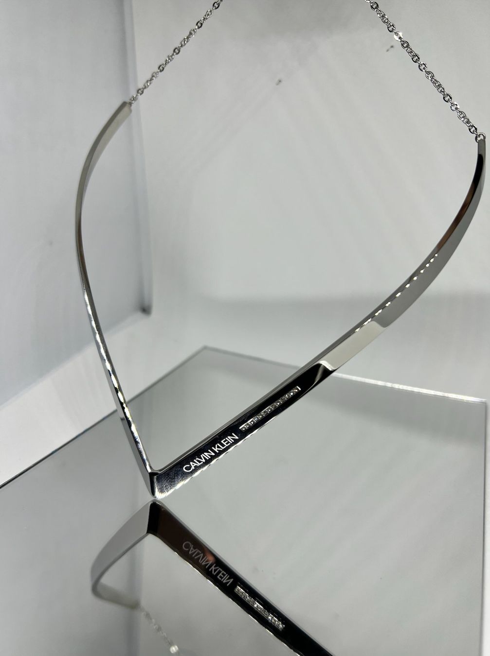 Calvin Klein Catenine: Calvin Klein Halskette Edelstahl – Nuovo e nell'imballaggio originale da Biberist venduto da ShopSoltan