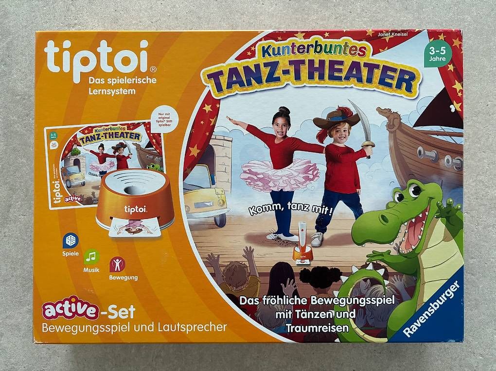 Tiptoi Spiele: Tiptoi Kunterbuntes Tanztheater – Gebraucht aus Arlesheim von shopalittle