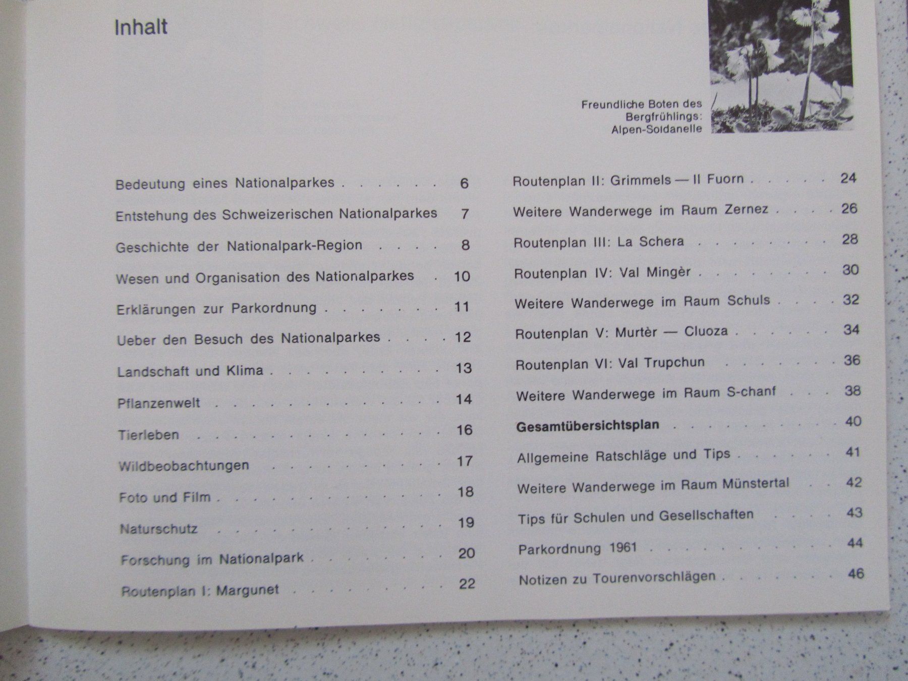 Cartes géographiques & atlas: Schweizer Nationalpark, Wanderführer, Landkarten, 1978 – D'occasion à Weiningen ZH par dietsch57 3