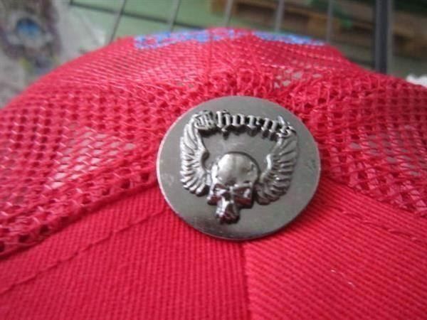 Copricapi, berretti & cappellini: Thorns Cap böser Auge in rot – Nuovo e nell'imballaggio originale da Necker venduto da liq24 1