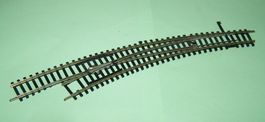 Roco H0 42376 L: Bogenweiche links Profil 2,5 mm, NS, UF