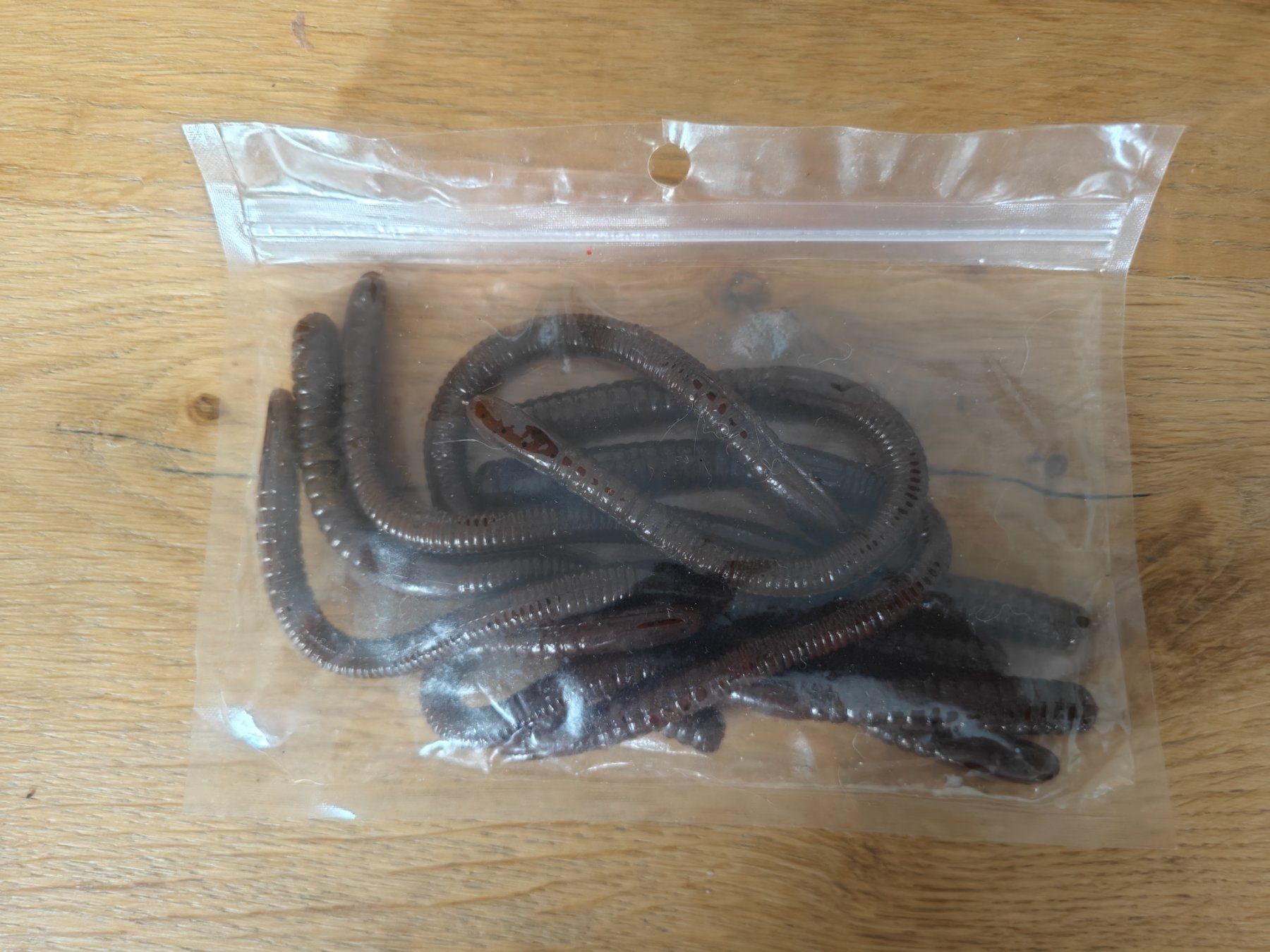 Köder: Köder Gummiwurm, 7 Stk – Gebraucht aus Bühler von Idre2017