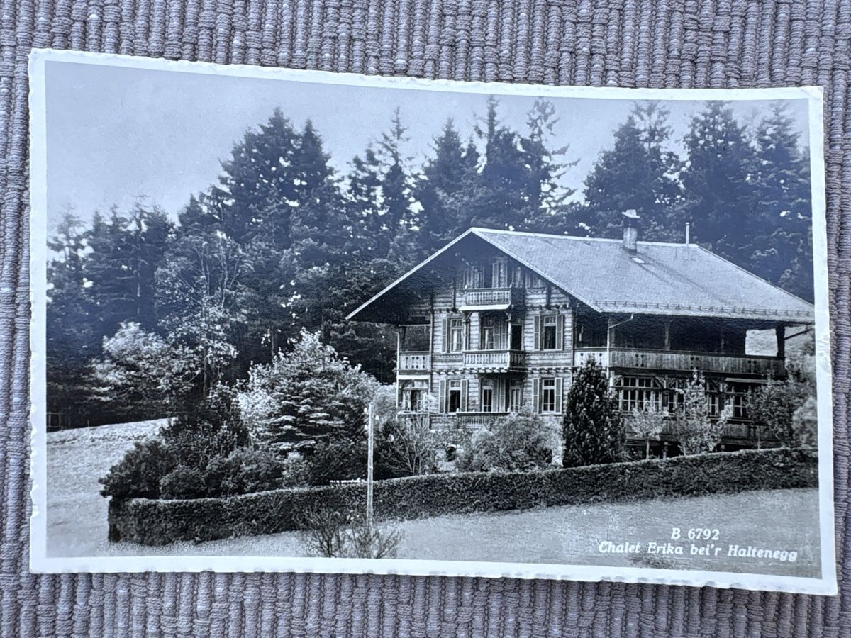 Cartoline postali: AK von Chalet Erika Haltenegg – Usato da Rümlang venduto da Brieftaube1