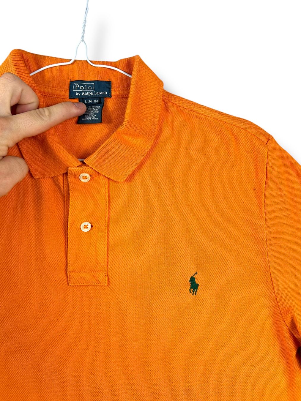 Ralph Lauren Magliette Polo: Polo Ralph Lauren Orange  - Taille XS – Nuovo (secondo la descrizione) da Hauterive NE venduto da Leo_o 2