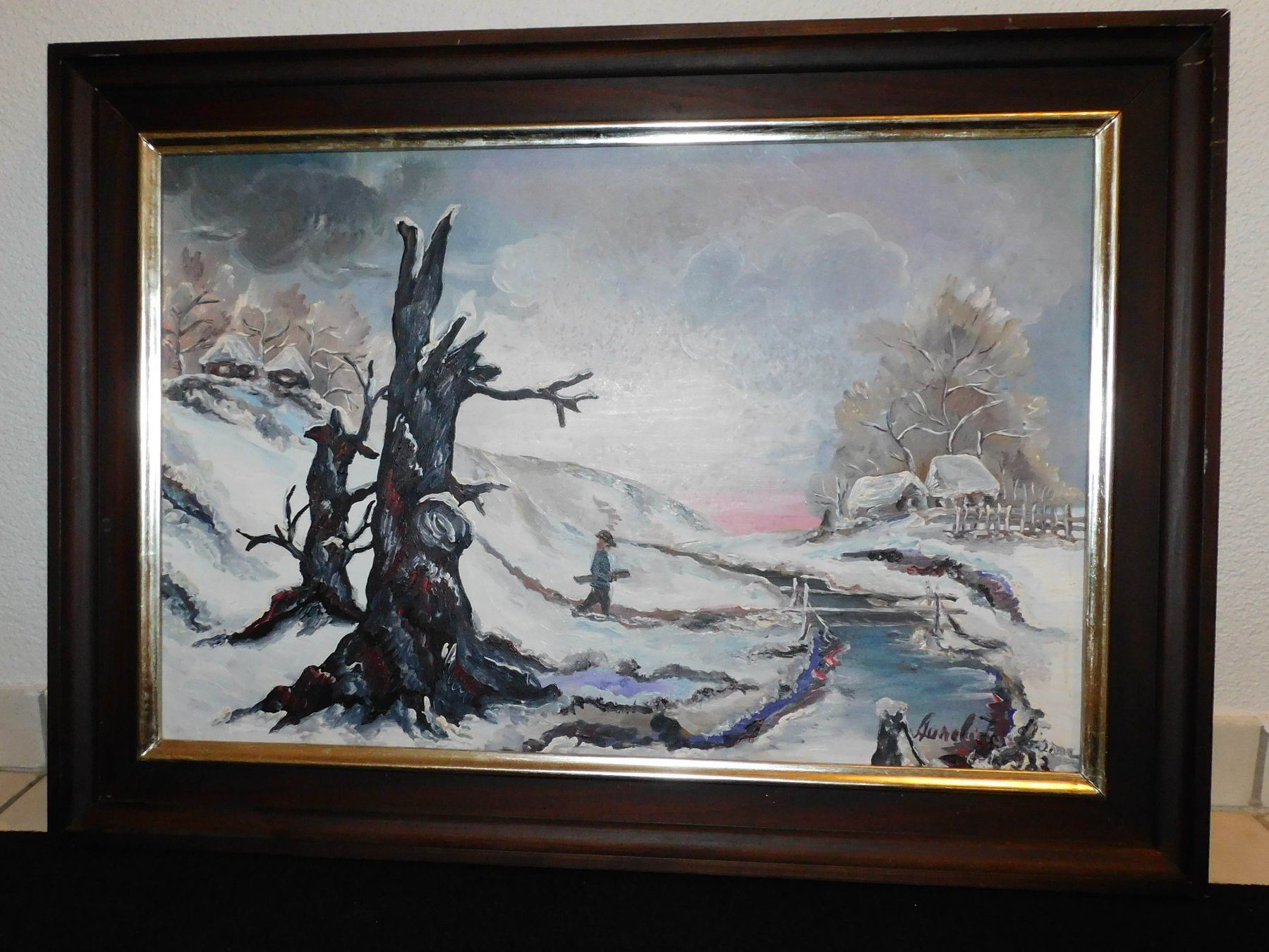 Dipinti: Ölgemälde Bild signiert Bild  71 x 52 cm – Usato da Sursee venduto da 76 1