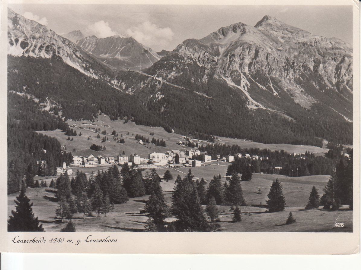 Cartoline postali: Lenzerheide 1942 – Usato da Bürglen TG venduto da StampGraf