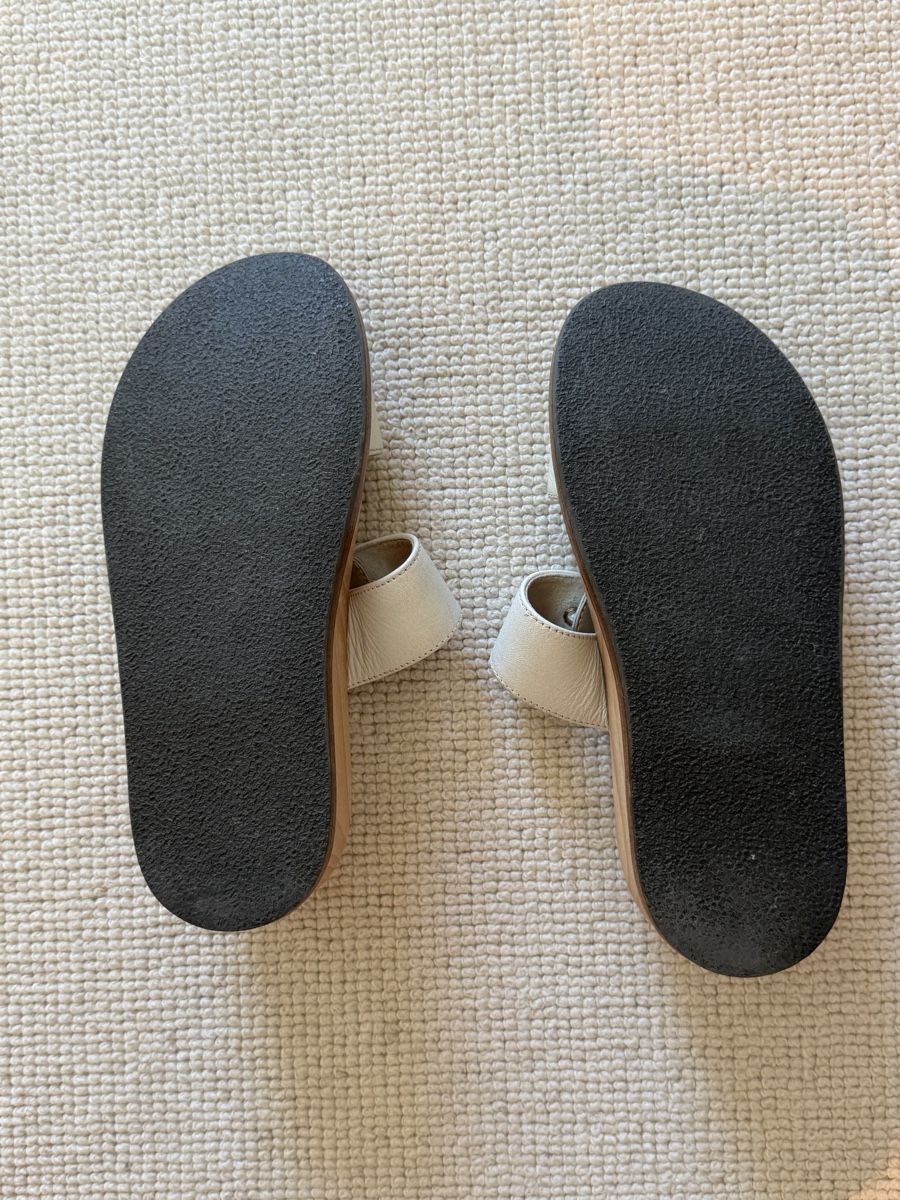 Chanel Scarpe da donna: Sandales Chanel plate-forme – Usato da Genève venduto da bisounours23 5