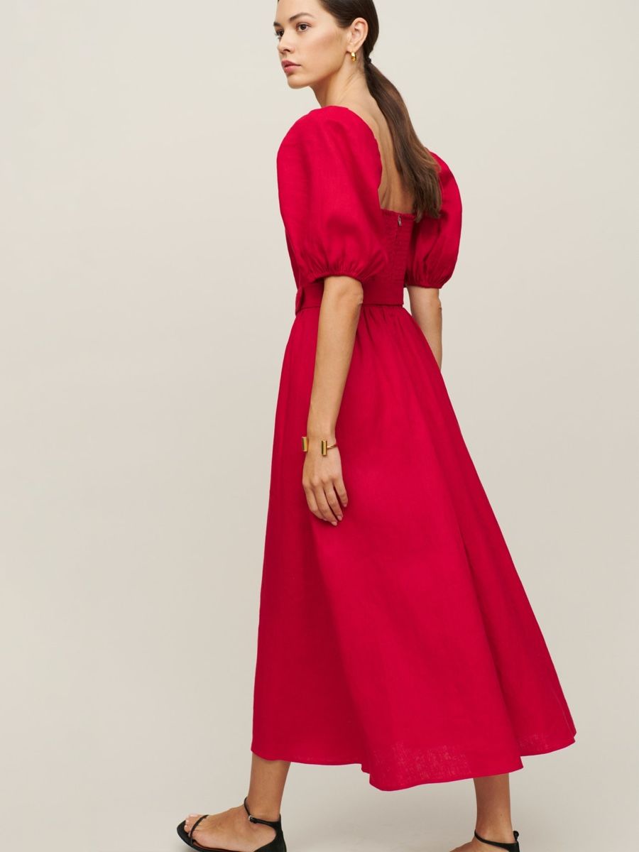 Reformation Kleider: Reformation Linen Midi Dress – Gebraucht aus St.Josefen von lop_lh8d 3