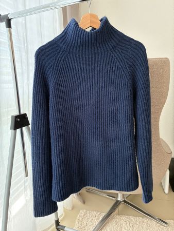 Drykorn Rollkragenpullover – Größe L | Blau
