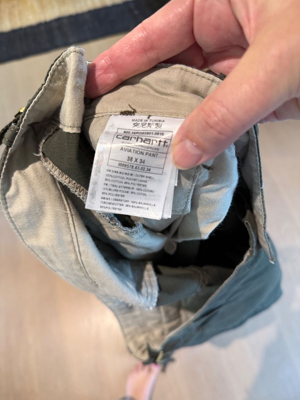 Pantaloni: Carhartt Cargo Hose - Gr. 38/34 – Usato da Zürich venduto da whitebraun 2