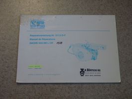 ORIGINAL Reparaturanleitung  Sachs 503 gelocht