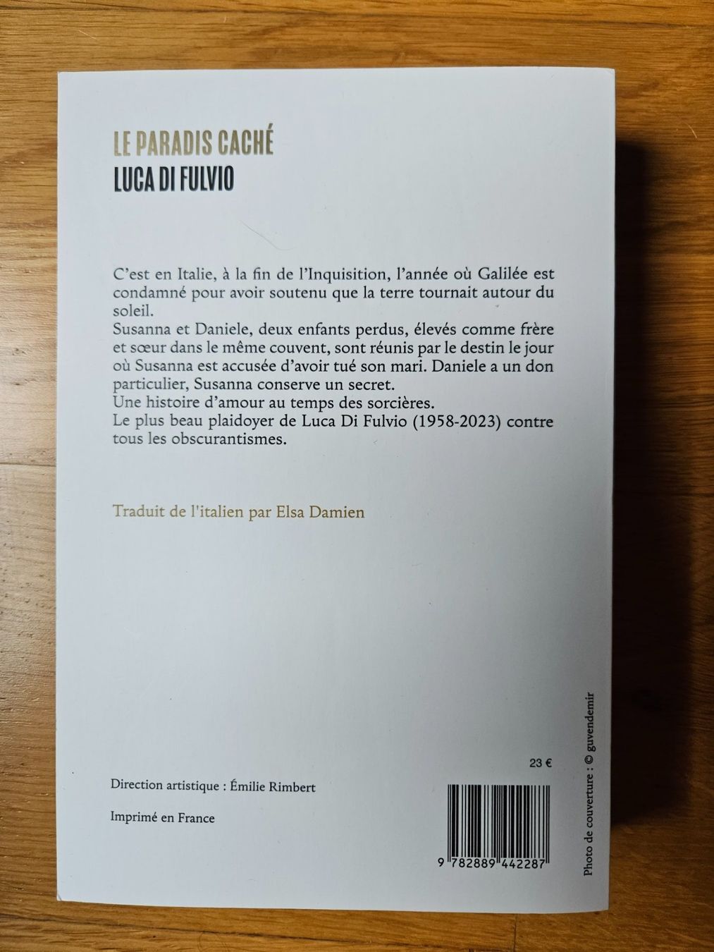 Libri: Luca di Fulvio - Le Paradis Caché (NEUF) – Usato da Vevey venduto da chr_q9cd 1