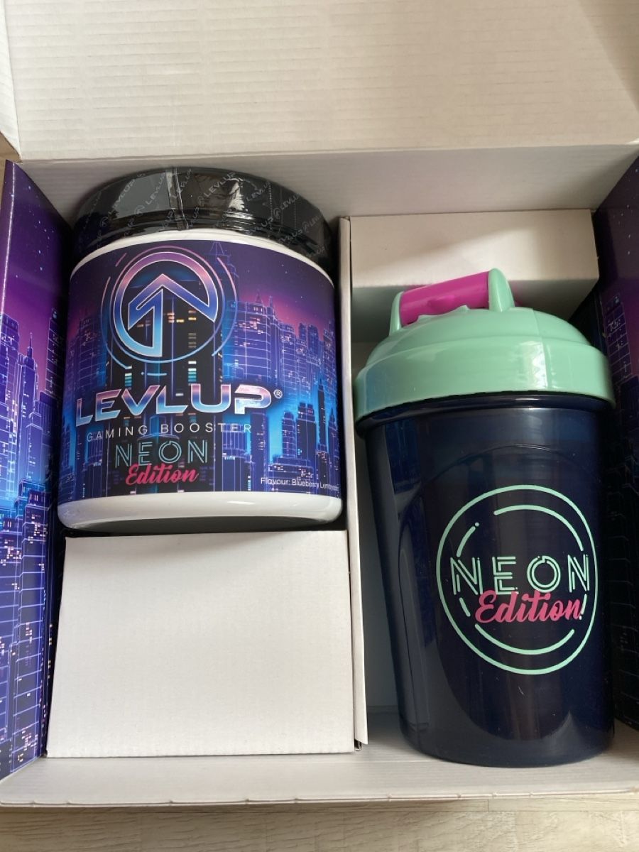 Cibi & Specialità: Levl-Up Collector Box (Blaubeere Lemonade) – Nuovo e nell'imballaggio originale da Oberuzwil venduto da MavMav6418 1