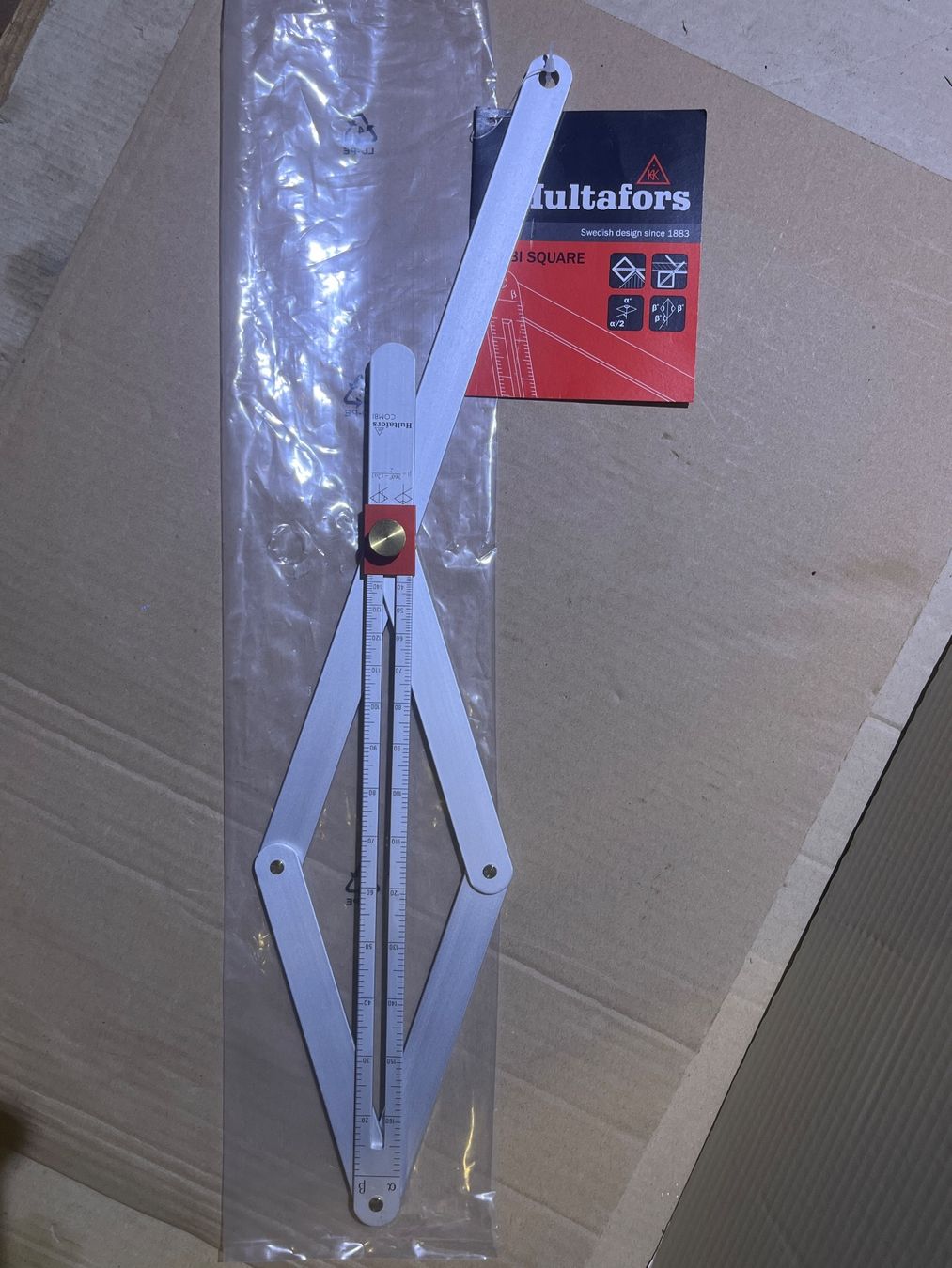 Misurare: Hultafors Combi Square Winkelmessgerät 13633.00.000 – Nuovo e nell'imballaggio originale da Tann venduto da Mad_less