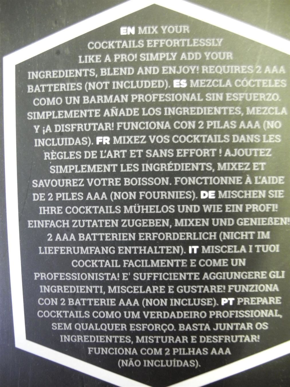 Elettrodomestici da cucina: Cocktail-Moto-Mixer, Nr. n33 – Nuovo e nell'imballaggio originale da Kottwil venduto da Crazyrolf 1