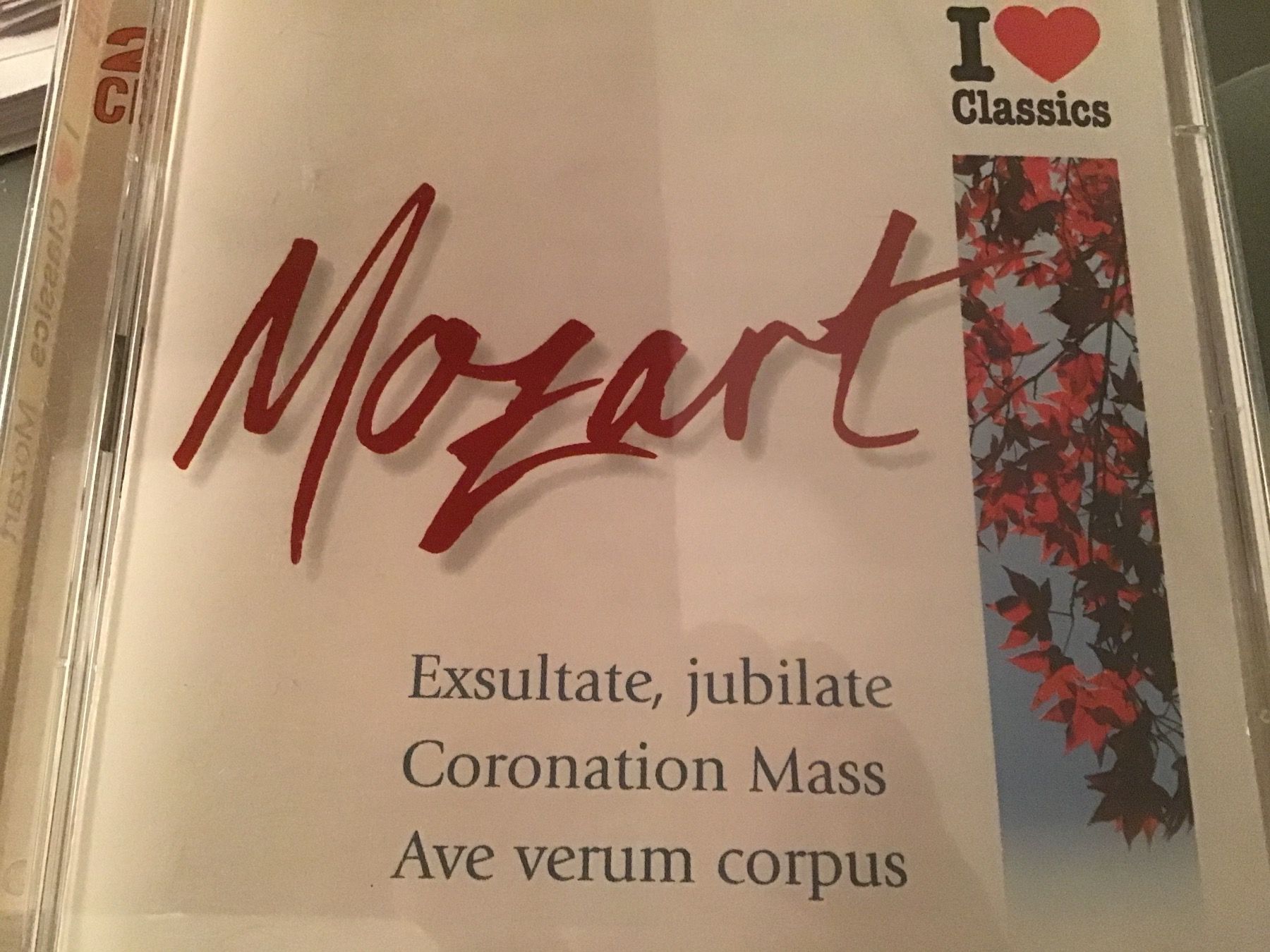 CD: Mozart – Usato da Thierachern venduto da sweden08