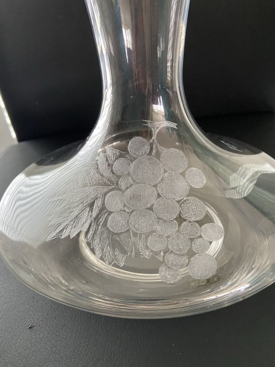 Rosenthal Caraffe: Rosenthal Dekanter mit Trauben Gravur – Usato da Oftringen venduto da andrax 5