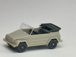 RI- Wiking VW 181 Cabrio hellgelbgrau olivgrün