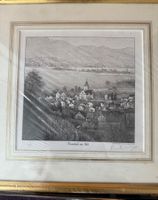 Originalgrafik von Paul Wyss Freienbach 1950