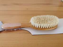 NEUE Kinder-Haarbürste (ab 1 Jahr) Redecker, Naturmaterial
