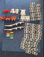 Duplo Lego Dampfeisenbahn & zusätzliche Schienen, Brücke...