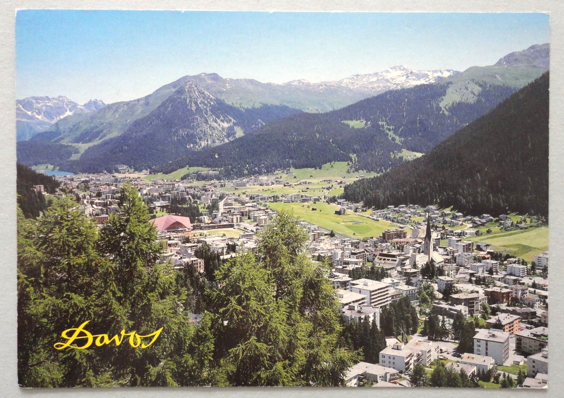 Cartoline postali: Davos 1560 m – Usato da Fétigny venduto da Billy2miny