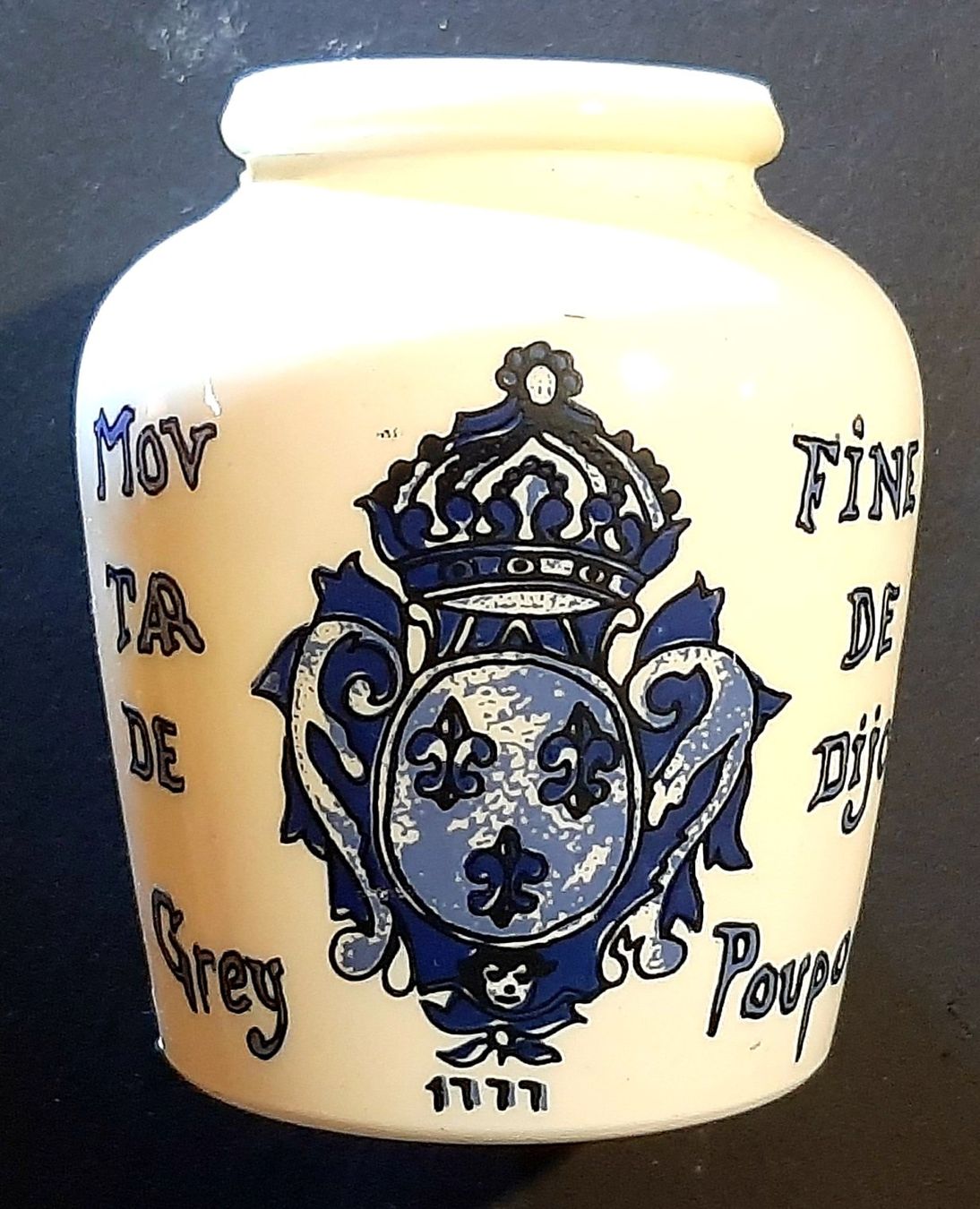 Contenitori & Simili: Ancien pot à moutarde Grey Poupon – Usato da Montet (Glâne) venduto da Koada2