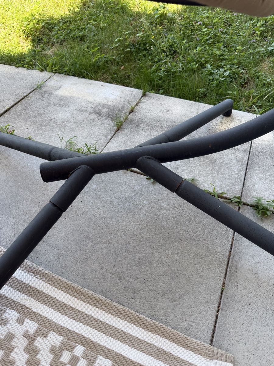 Poltrone pensili da giardino: Hängesessel mit Kissen braun/beige – Usato da Regensdorf venduto da __Claudia_ 3