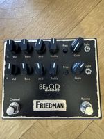 Friedman BE-OD Deluxe Effektpedal unbenutzt 