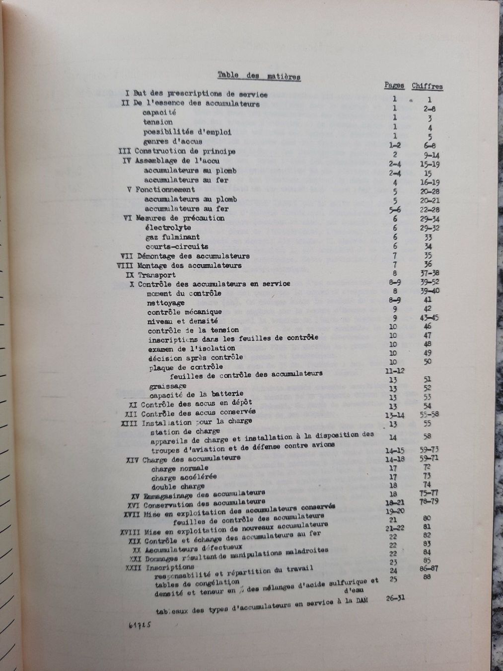 Libri: Prescriptions de service des accumulateurs – Usato da Ruswil venduto da Sammlergeist 1