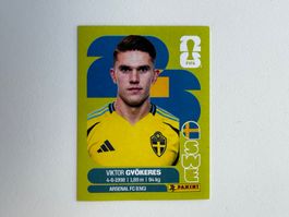 Panini Sticker Viktor Gyökeres FIFA World Cup 2026 SWE 20