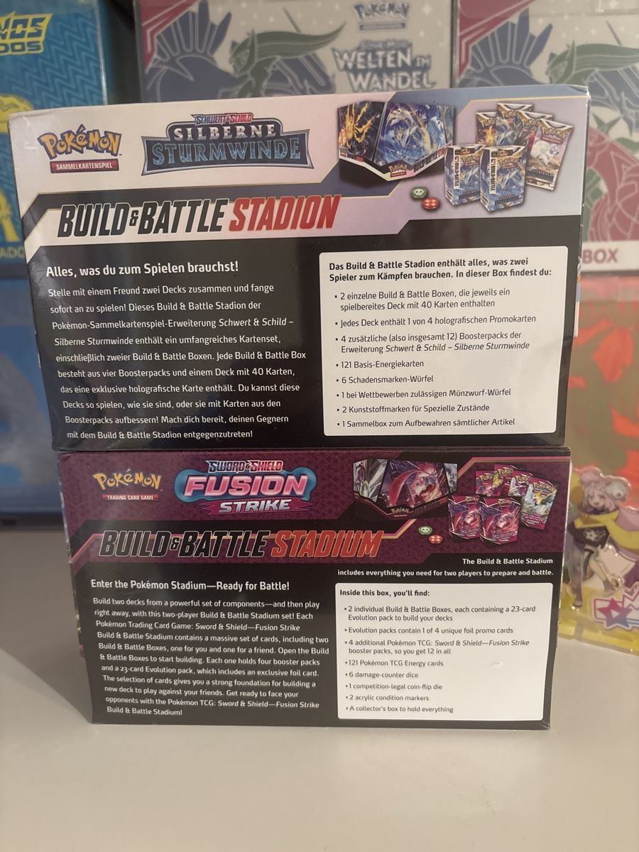 Pokémon Carte collezionabili: 2 Pokemon Build & Battle Stadium- sealed! – Nuovo e nell'imballaggio originale da steinhausen venduto da pat_nc2x 2