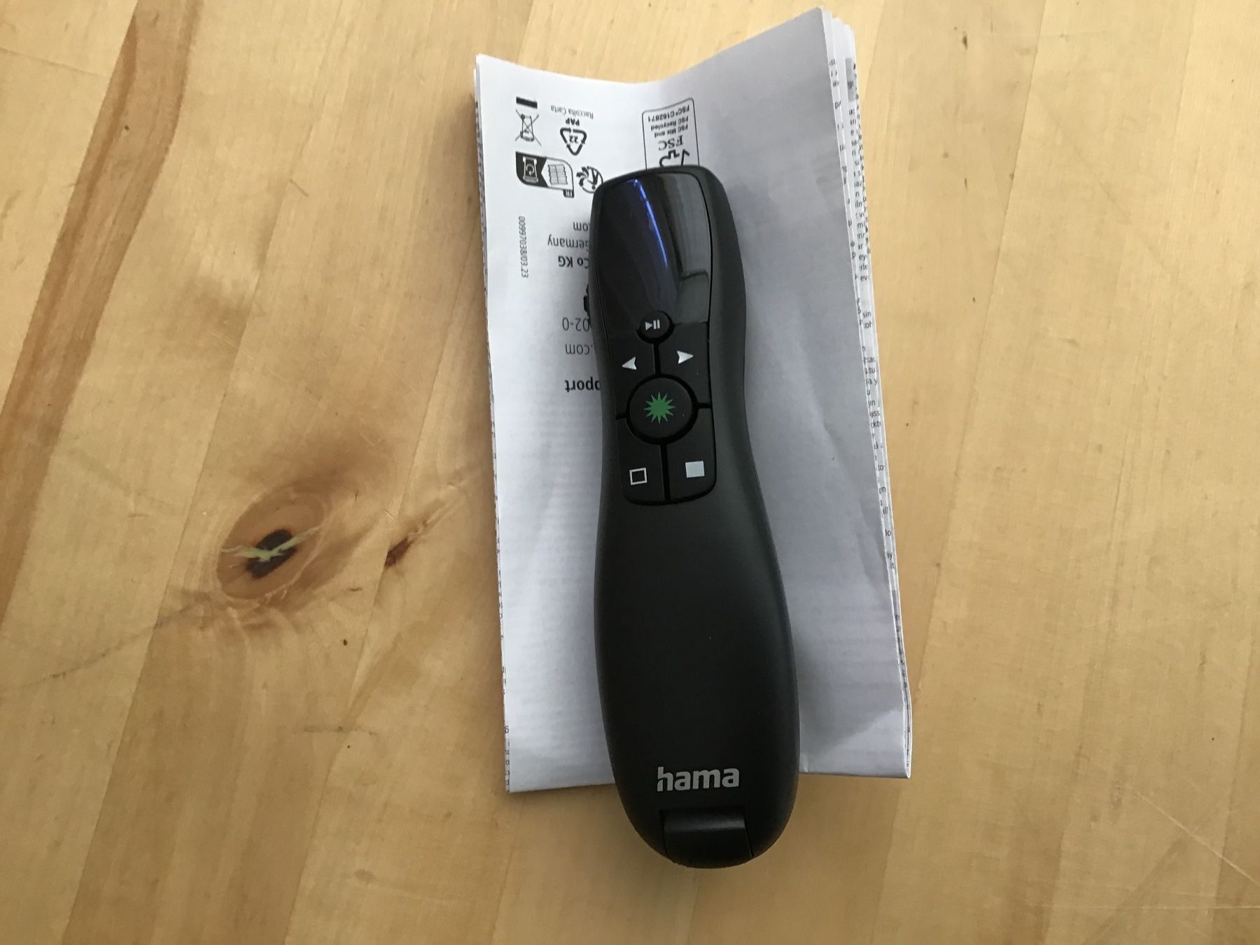 Hama Telecomandi: Hama Funk Presenter - Laser Presenter Greenlight-Pointer – Nuovo (secondo la descrizione) da Leuggern venduto da stagem