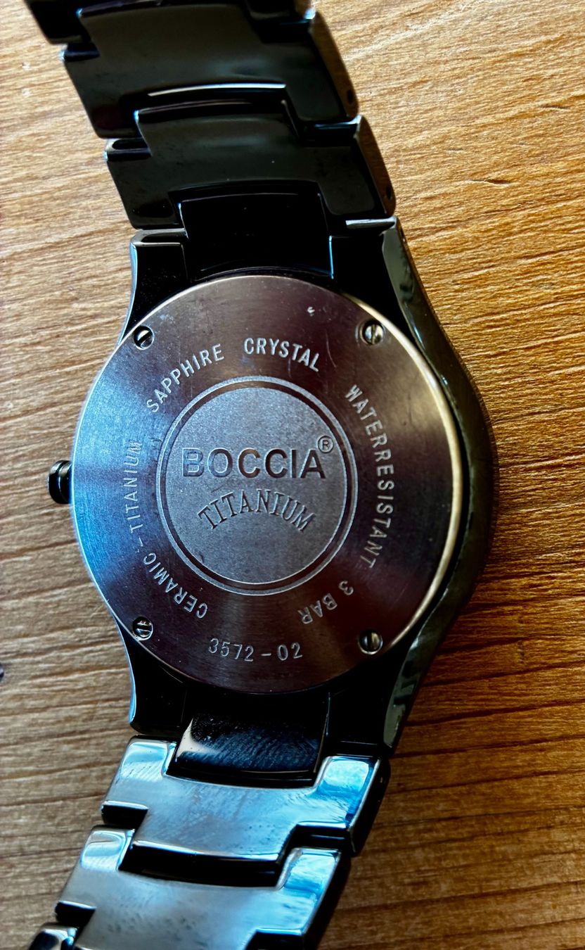 Uhren: Armbanduhr Herren - Boccia – Gebraucht aus Wittenwil von Riekli 2